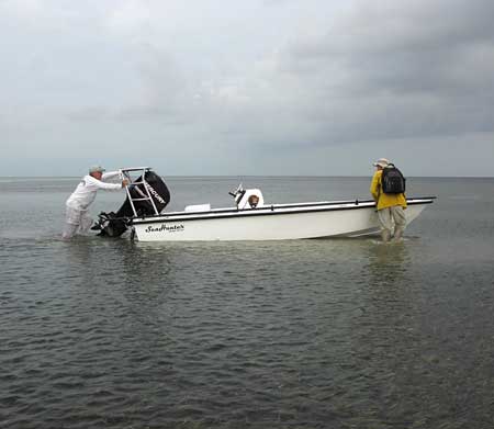 Stuck in Florida Bay Mud