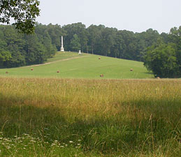 South Carolina Monument in Chickamauga Battlefield.