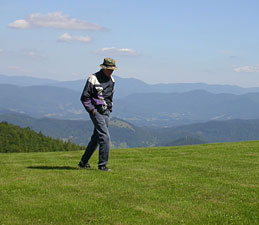 Rick at Purchase Knob in GSMNP