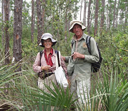 Rick and Jean in Everglades National Park backcountry.